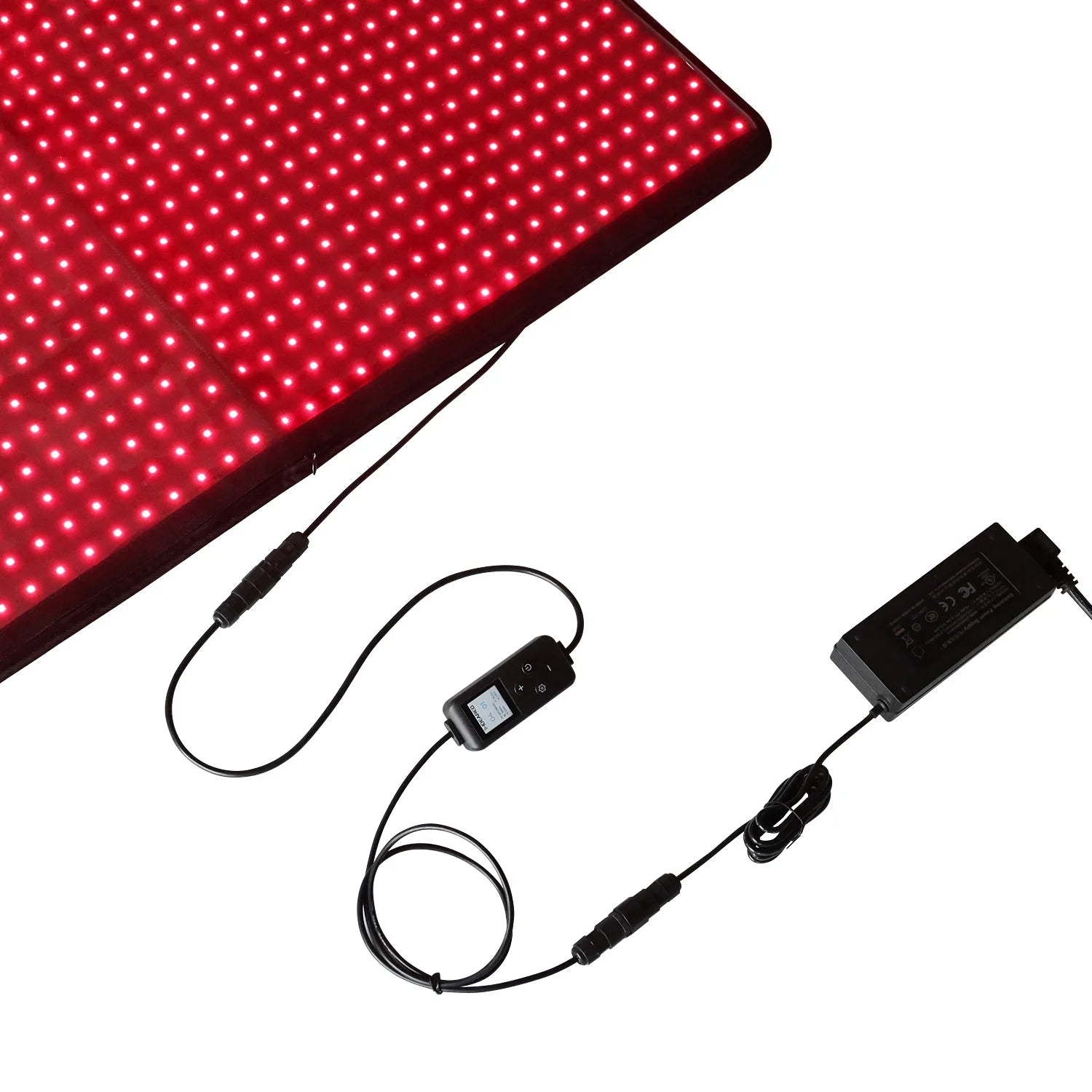 Luxury Full Body Infrared LED Light Therapy Mat Extra Large Red Light Pad 660nm 850nm.
