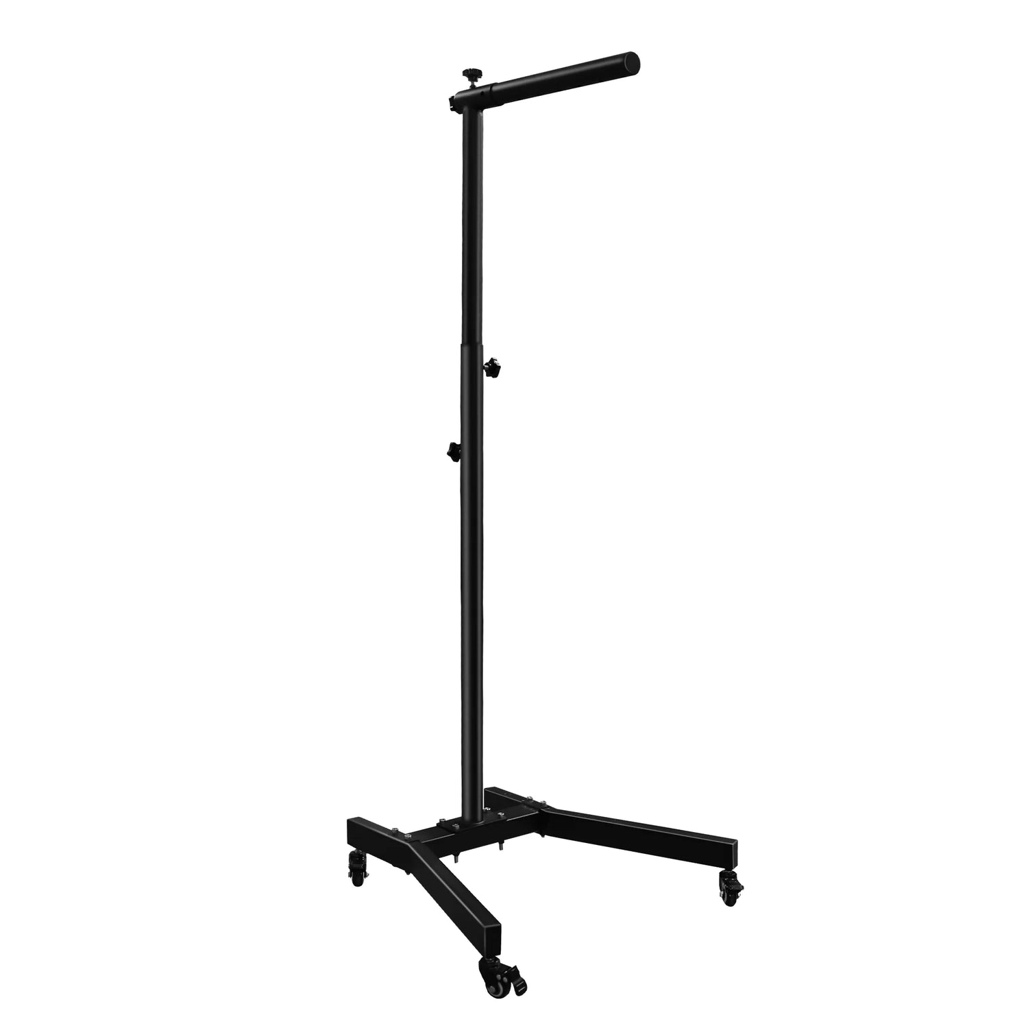 Red Light Therapy Mobile Stand with Adjustable Horizontal & Vertical Full-Body Panel Support.