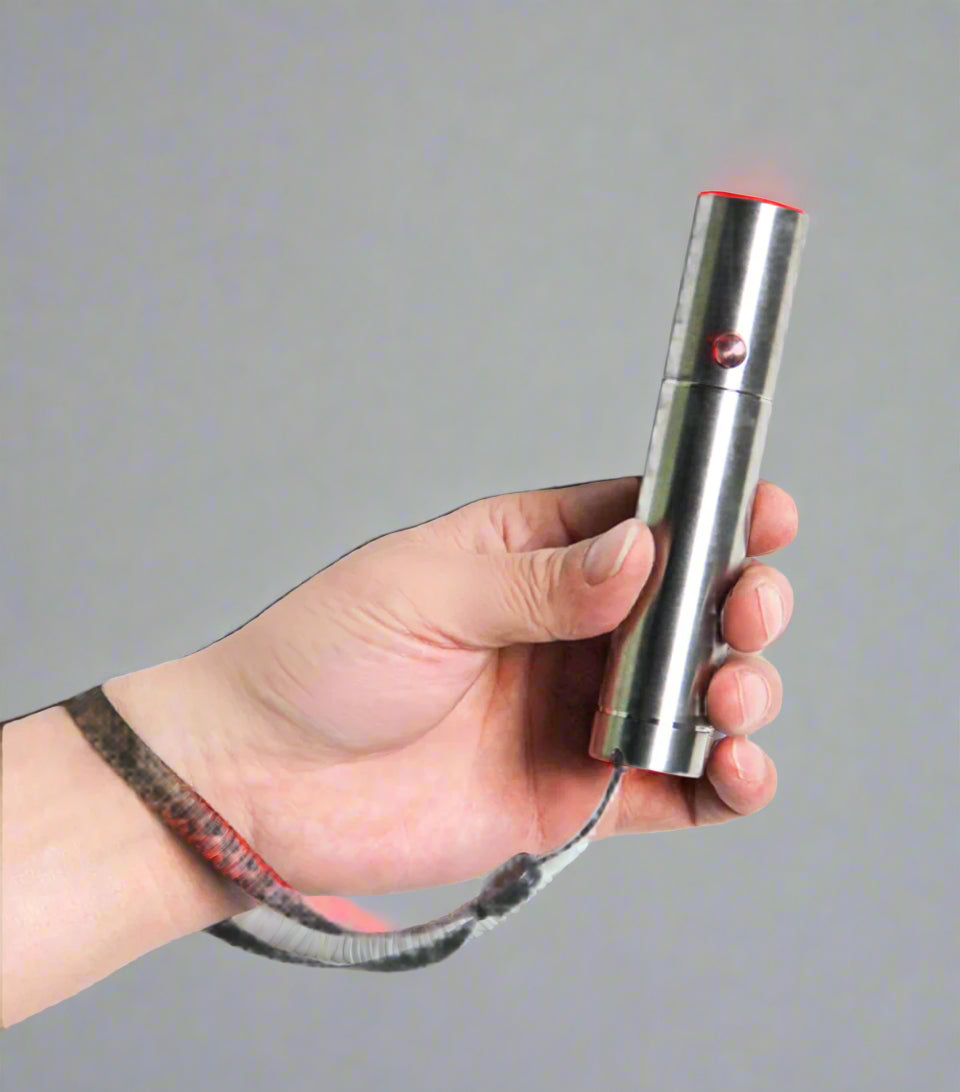 Handheld Red Light Therapy Torch 3 Color LED Photon Flashlight 630nm 660nm 850nm