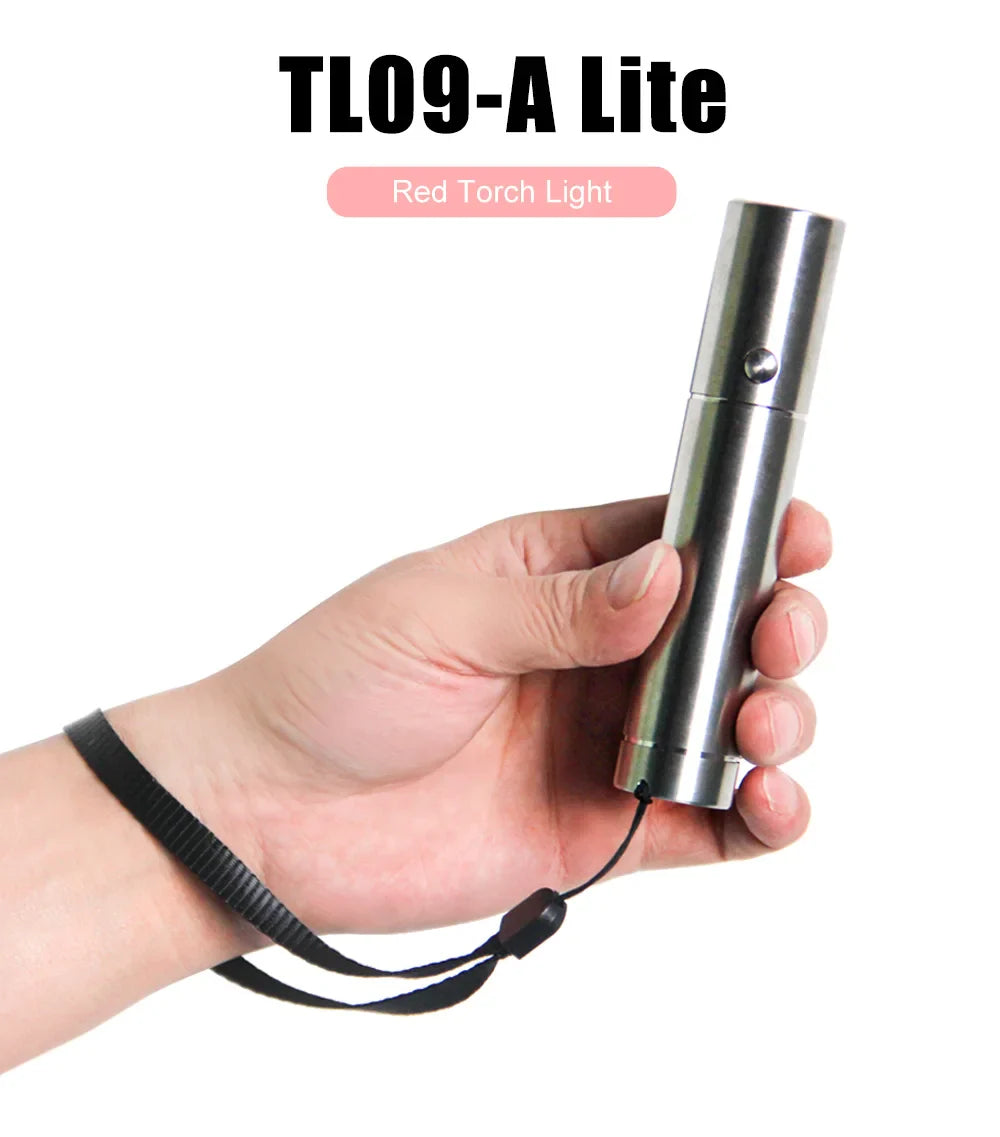 630nm 660nm 850nm Handheld Torch red light therapy 3 color led photon light therapy flashlight