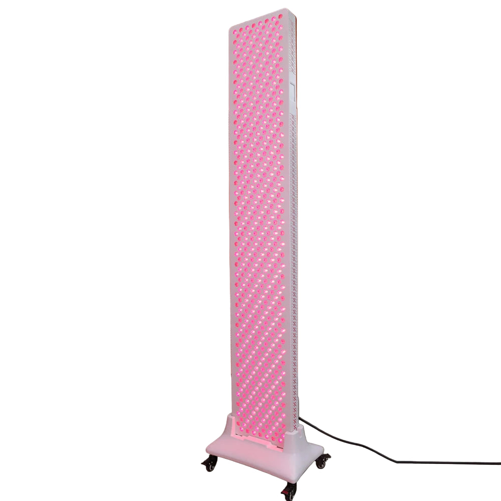 7 Wavelength Full Body Red Light Therapy Panel with Stand Near Infrared LED Light Device for Home and Professional Use.