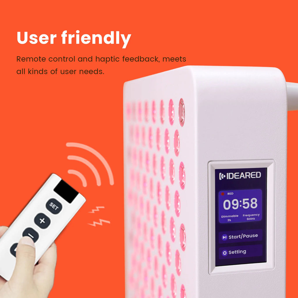 1500W LED Touch Screen Panel Red Light Therapy 630Nm 660Nm 810Nm 830Nm 850Nm Red Light Therapy Panel RL300MAXC