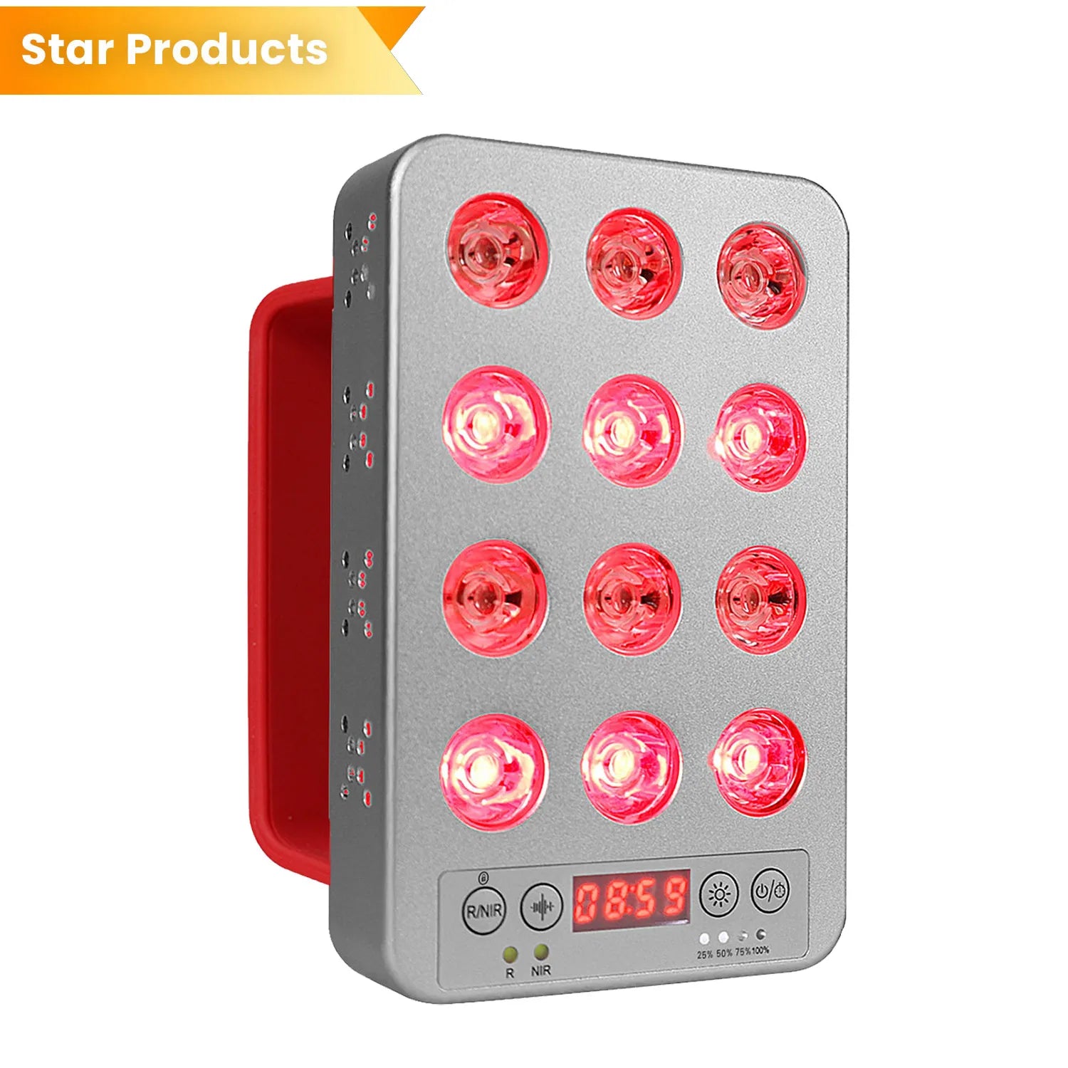 RL15-T Red Infrared Light Therapy for Health Red Light Therapy for Face Portable Hand