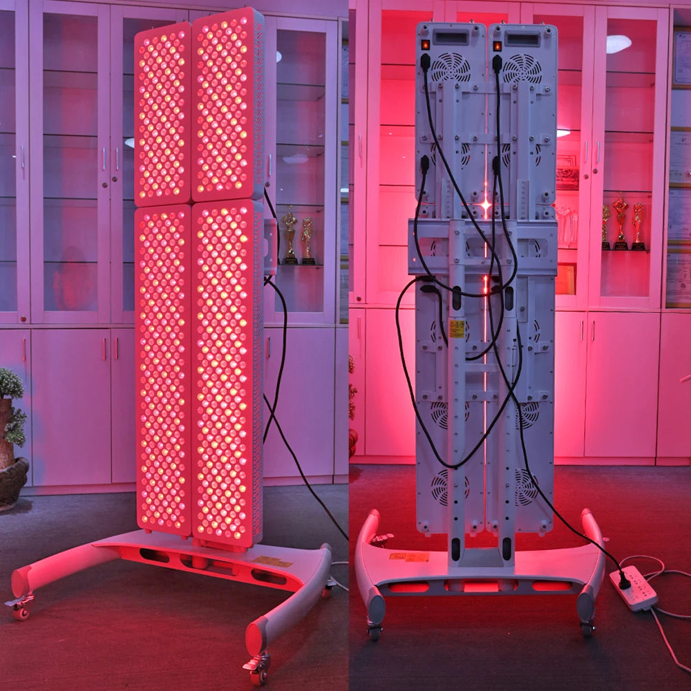 720W & 1440W Full Body LED Infrared Red Light Therapy Panel with Stand.