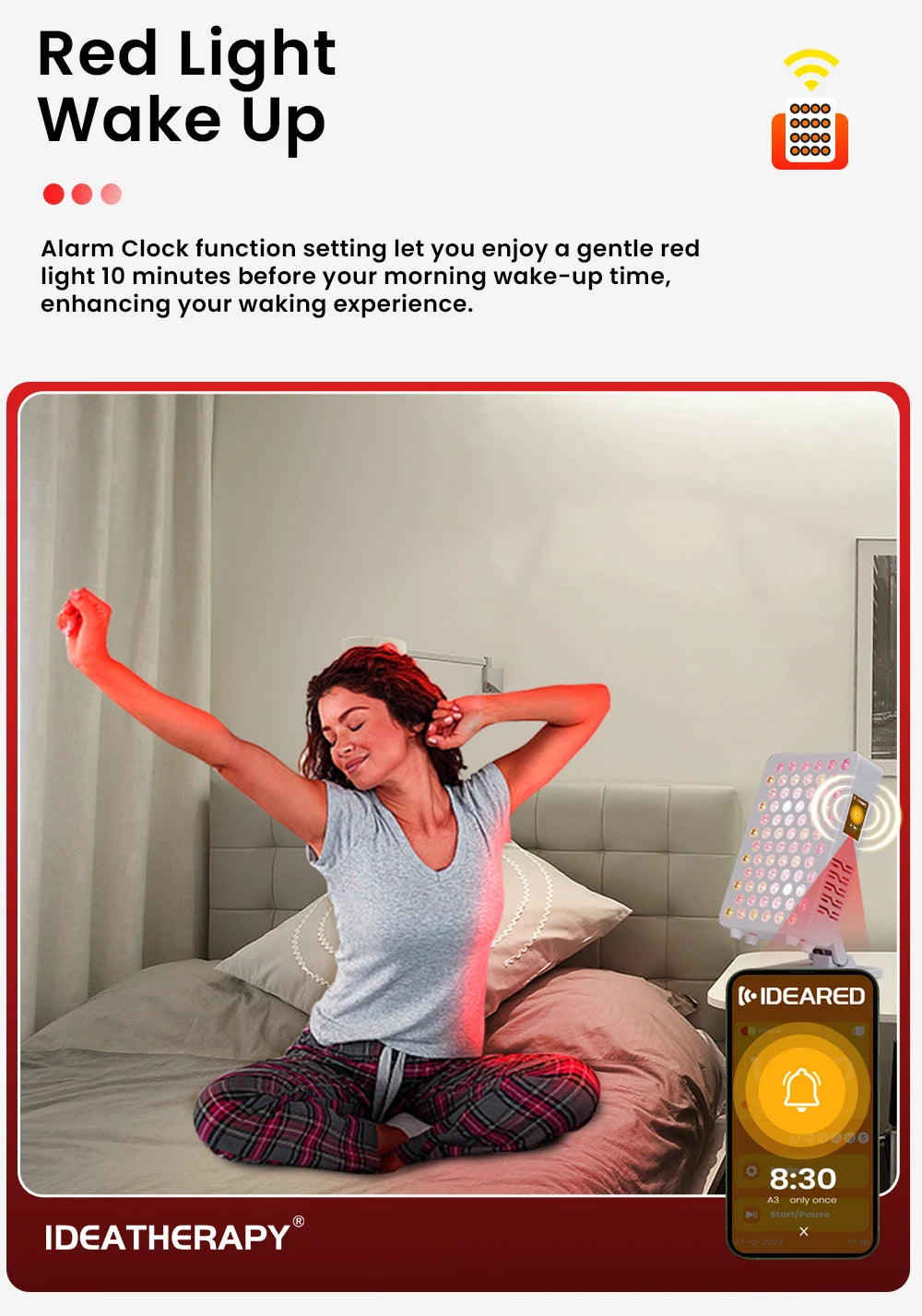 1060nm RLPRO100 9wavelengths Pain Relief Lamp Near Infrared Led Red Light Therapy Device Led Red Light Therapy Panel 5w