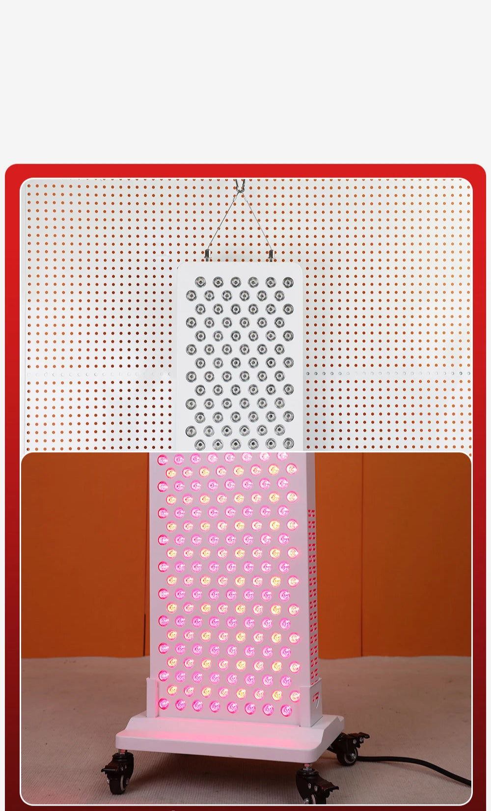 Deep Infrared Full Body Red Light Therapy Device.