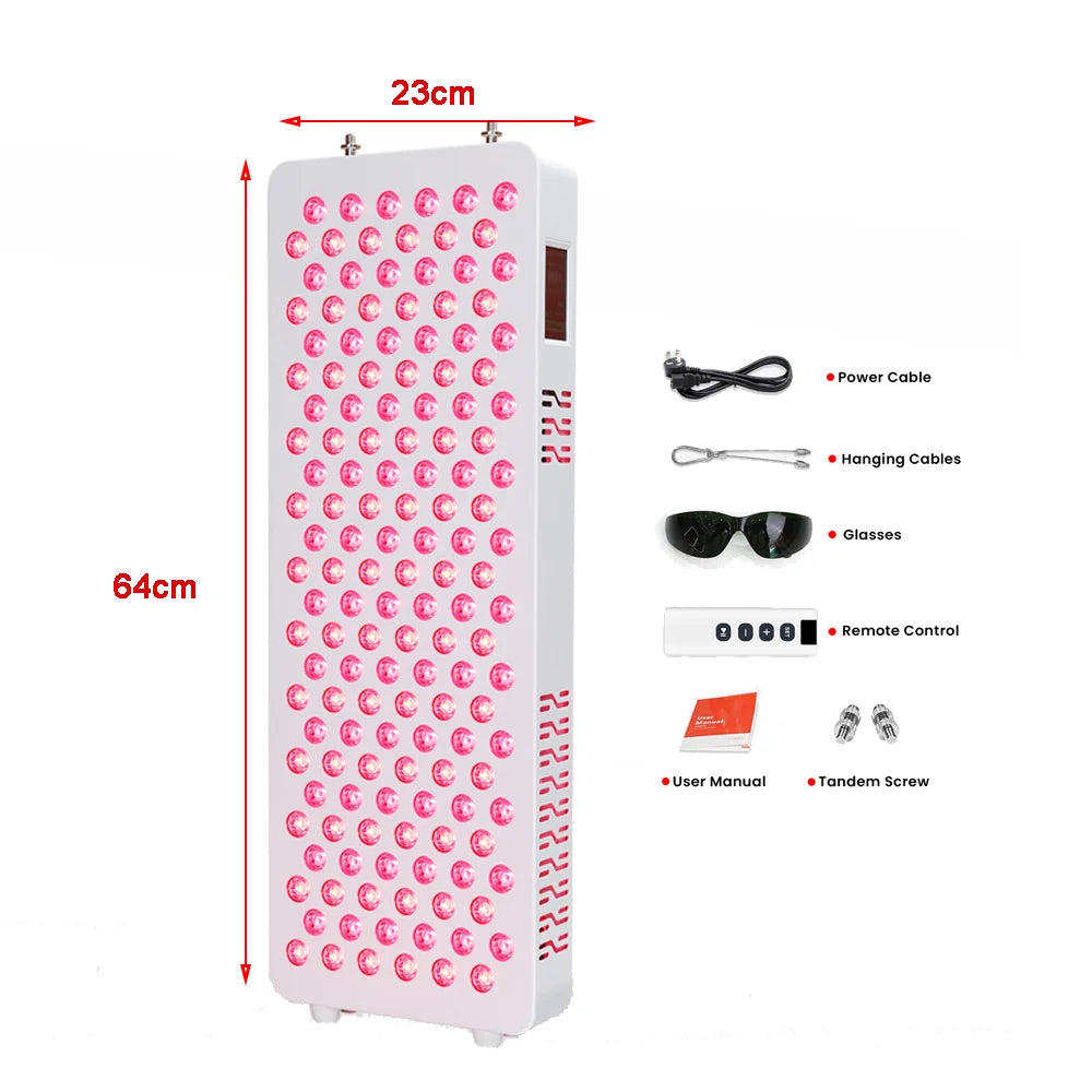 Touch Screen Full Body LED Red Light Therapy Panel with High Power 5W for Skin & Recovery