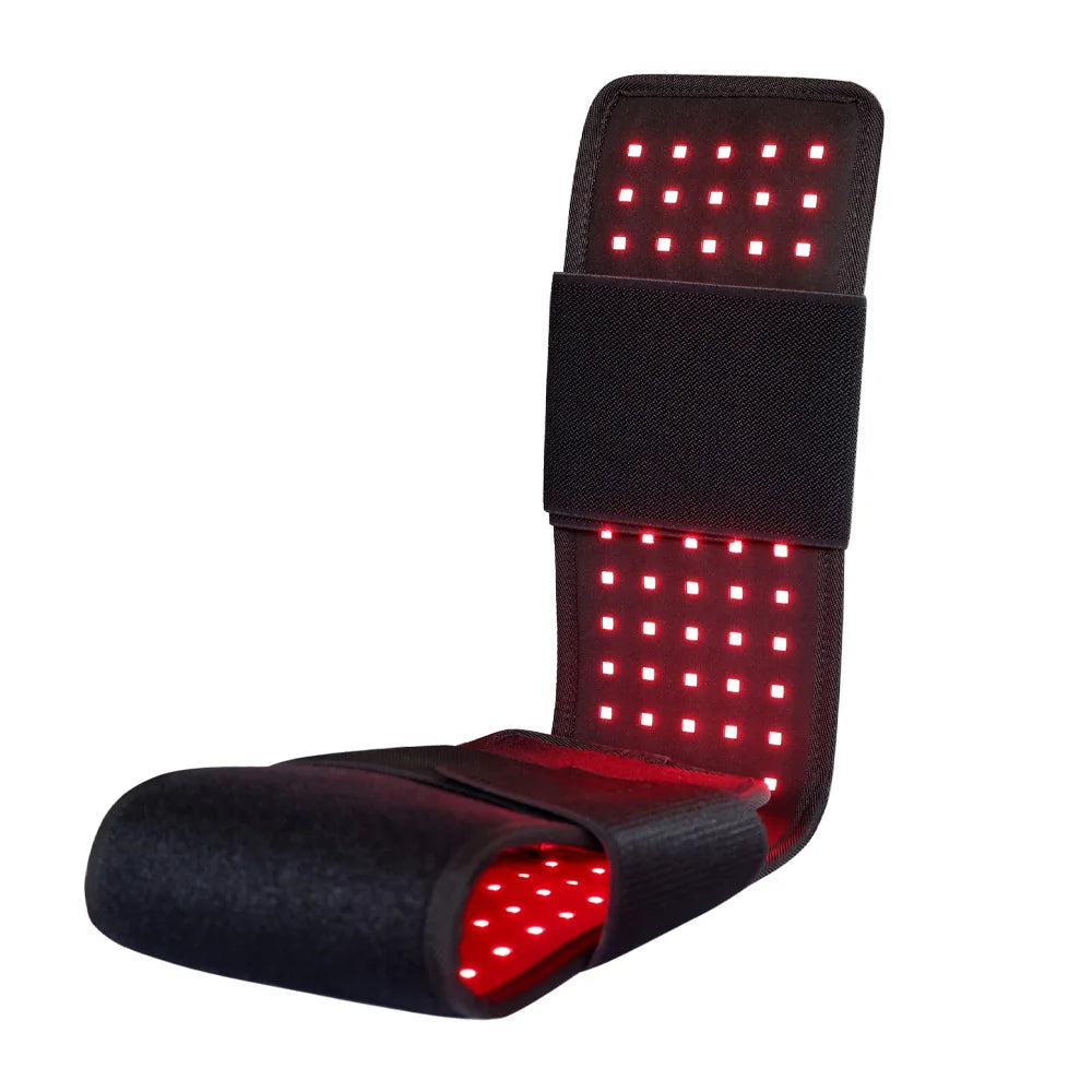 Portable Red Light Therapy Foot Wrap with 660nm & 850nm Infrared for Recovery and Comfort