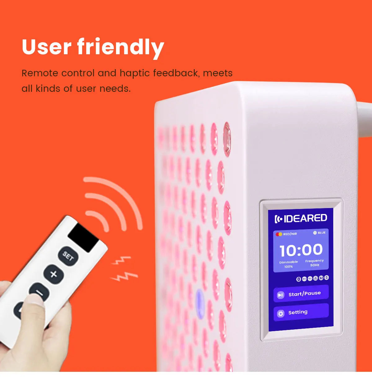3w 5w 630 660 810 830 850 1060 480nm Full Body LED Infrared Light Therapy Panel with stand Home Use Red Blue Light  1500W