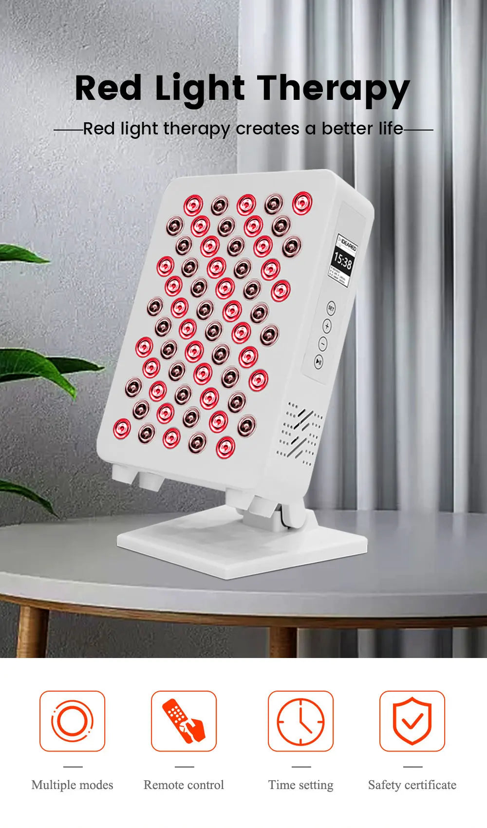 Pulse Technology Near Infrared LED Light Therapy Device.