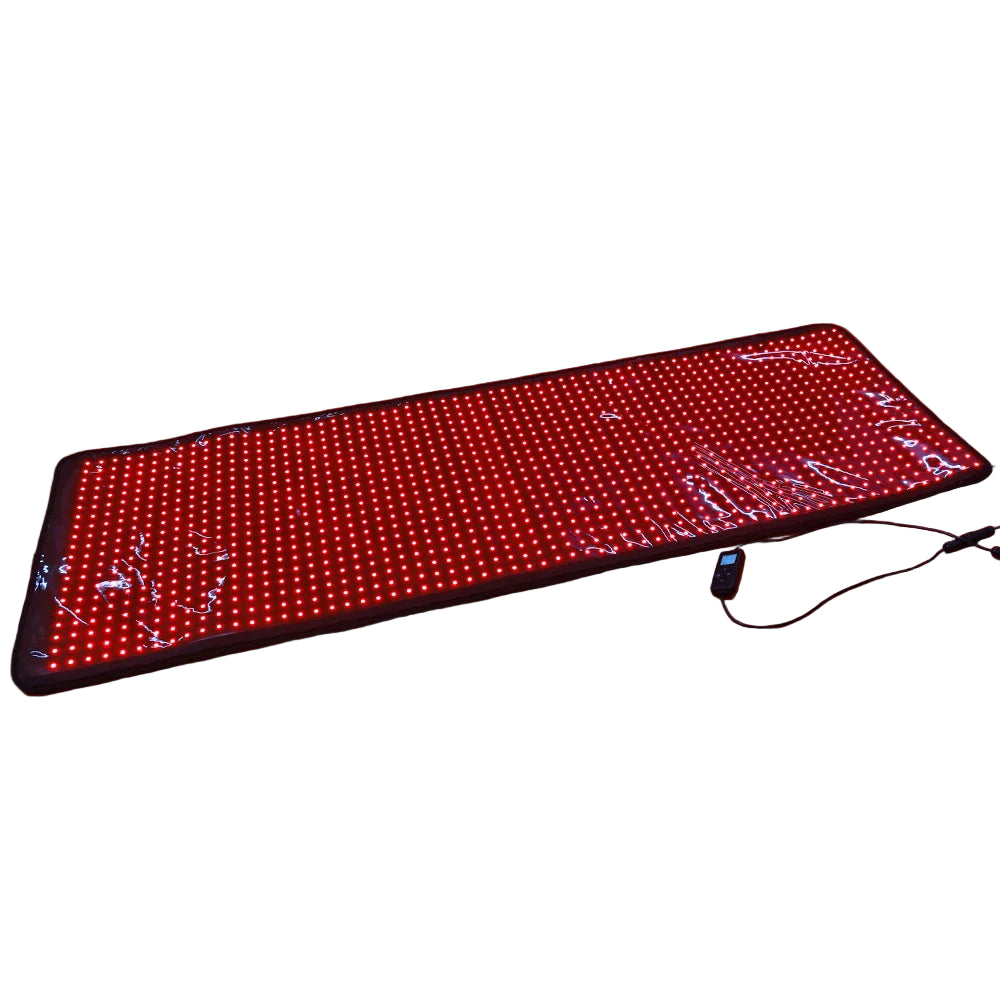 Full Body Red Light Therapy Mat 160×60cm, 660nm & 850nm Near Infrared Pad Blanket