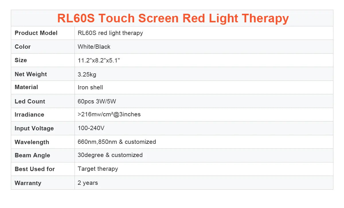 660nm 850nm 810 830 630 High Power Full Body Red Light Therapy Panel PDT Light Therapy LED Red Light Therapy Infrared Panel