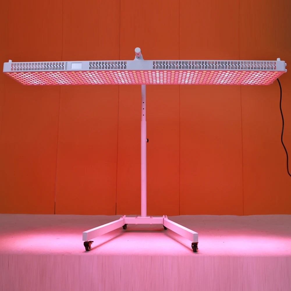 Red Light Therapy 1.82m Tall Full Body Red Light Therapy Bed 480&590nm 1060nm 850nm 9 Wavelengths Led Light Therapy with stand