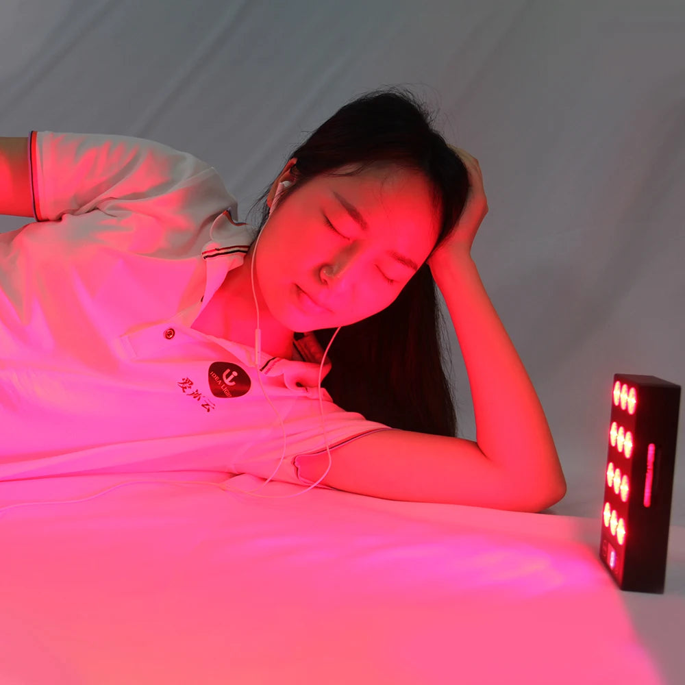 660Nm 850Nm Red Near Infrared Portable Home Use Handheld Mini Small Red Light Led Therapy Panel Hand Held Device