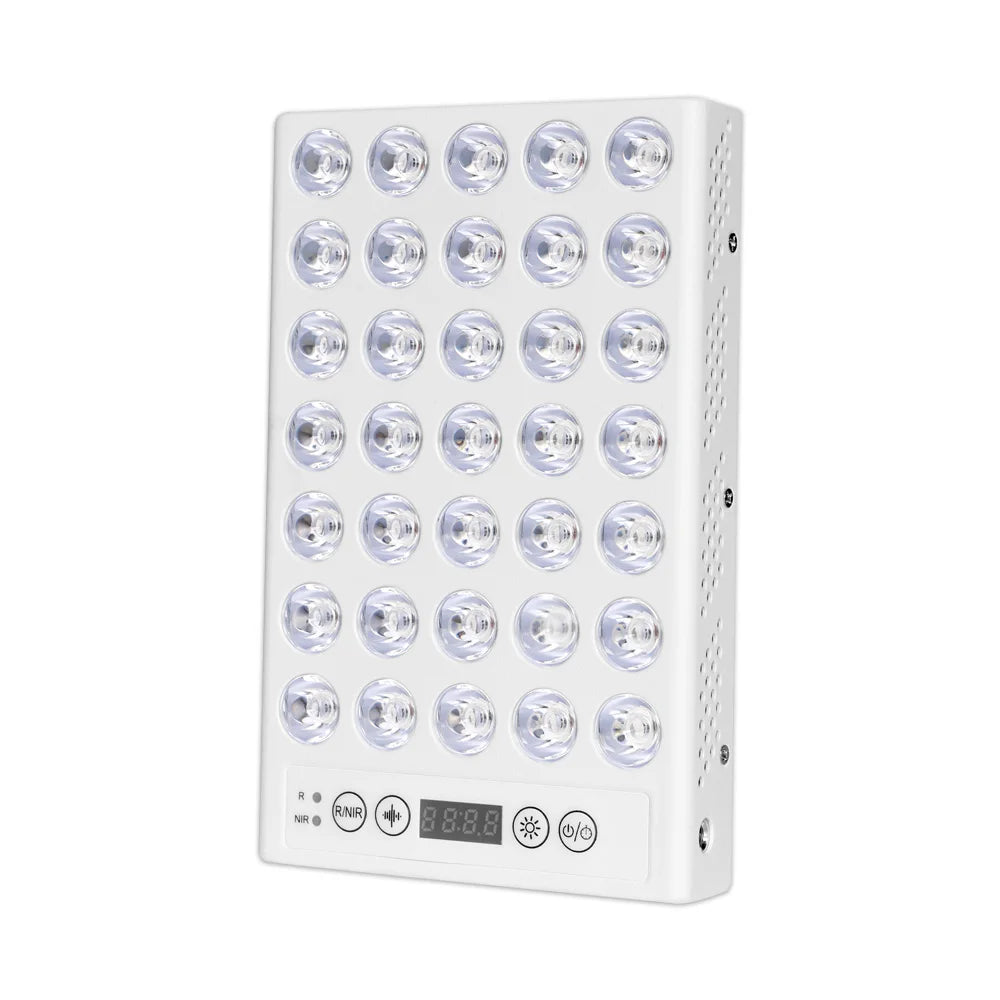 Portable Handheld Red Light Therapy Device 35 LED Adjustable Facial & Skin Care for Home Use.