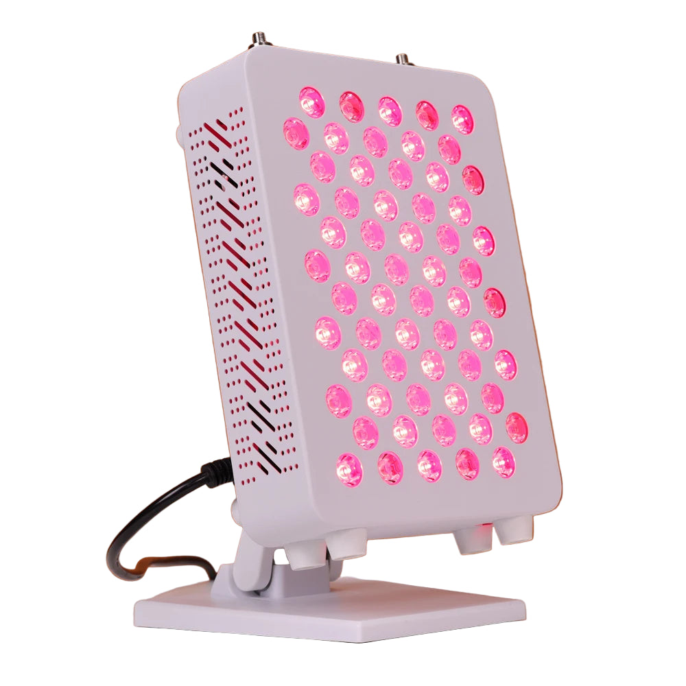 Flicker-Free Dual Chip LED Panel with Adjustable Stand, Red & Near Infrared Light Therapy