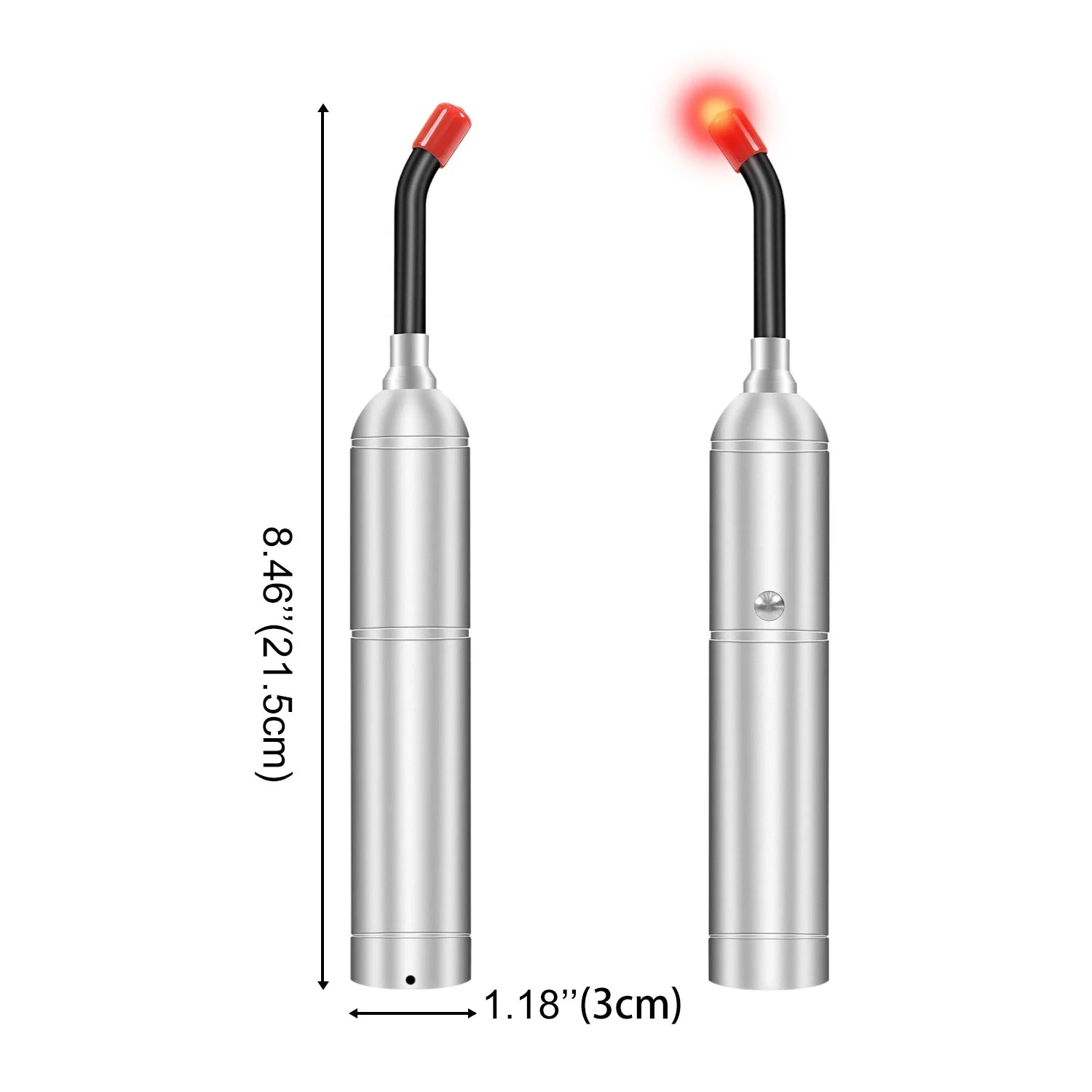 Portable Rechargeable Red Infrared Light Therapy Torch 630nm up to 900nm