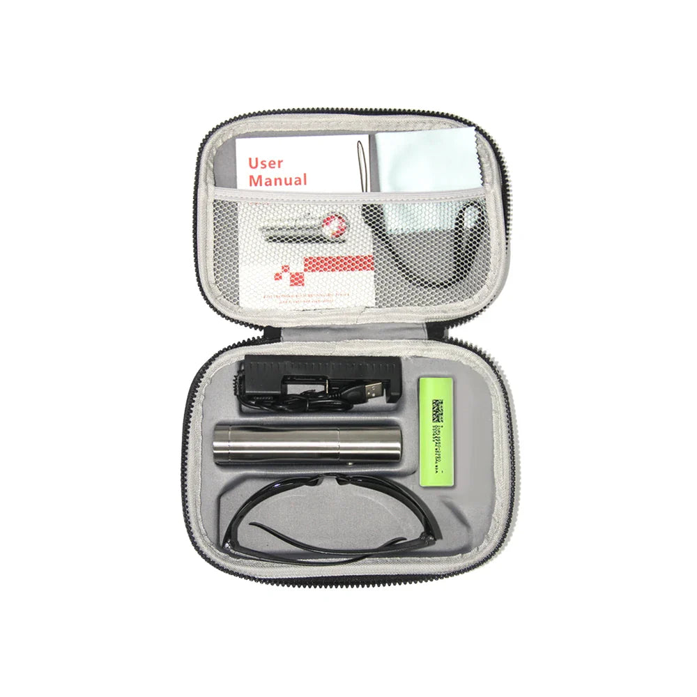 Pen Torch Flashlight Handheld : Near Infrared Photon 630 660 850nm Red Light Therapy