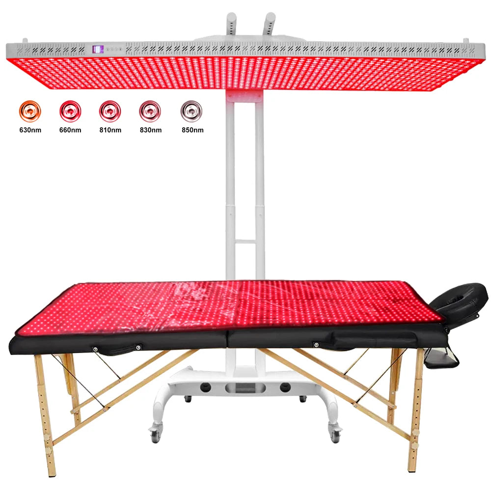 630 810 830nm New Red Light Therapy Panel New Control System Full Body Big Size 660nm&850nm For SPA Healthy Care RL2000pro New