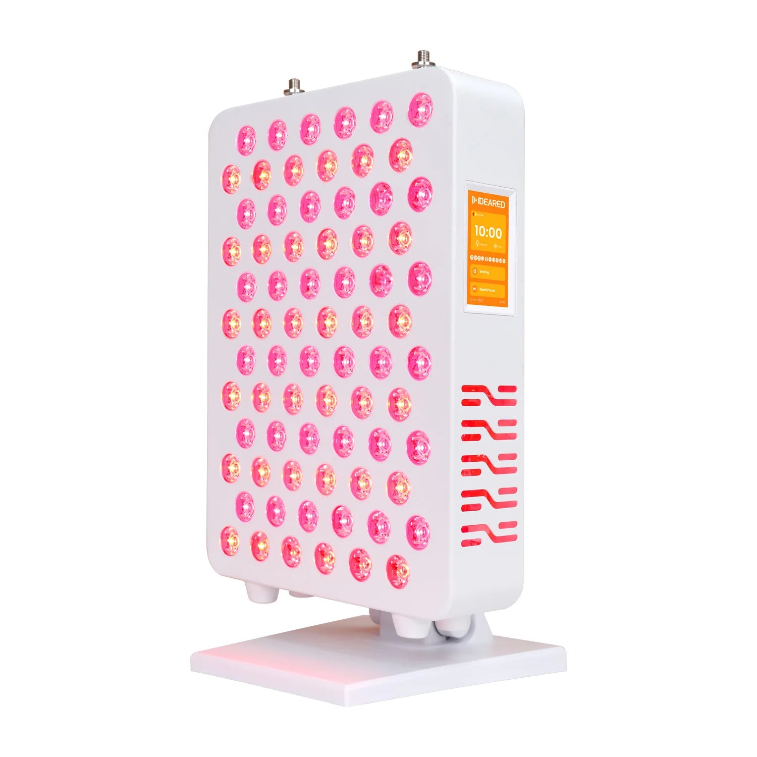 Desktop Red & Near Infrared Light Therapy Panel with Touch Screen Black or White Frame