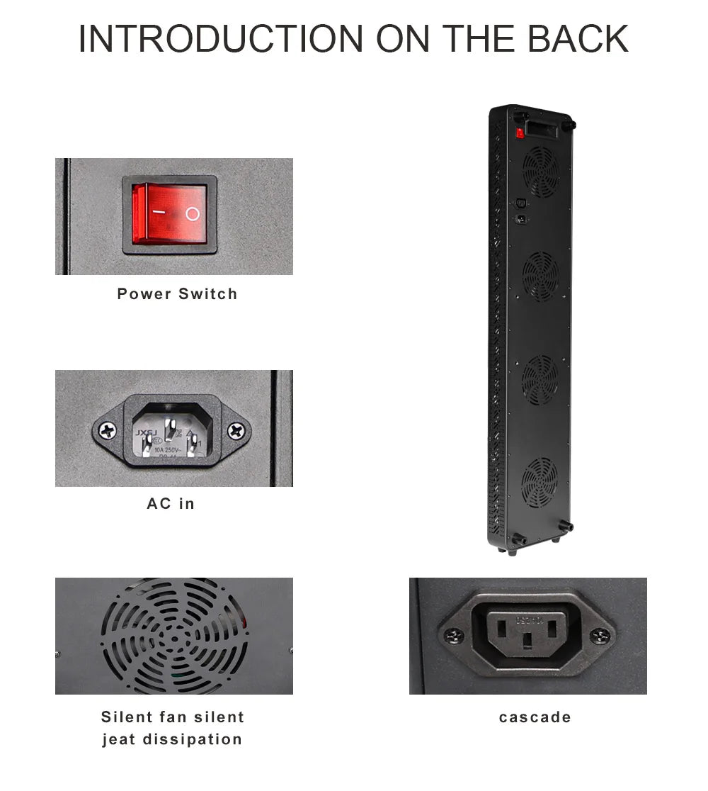 Full Body Red Light Therapy Panel with Stand for Beauty, Anti-Aging, and Wrinkle Reduction.