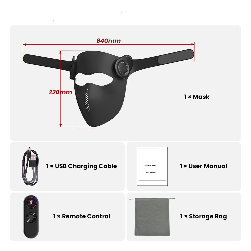 Redjuvi™ GlowLift & GlowLift Max : Red Light Therapy Mask with Quad-Chip Technology™